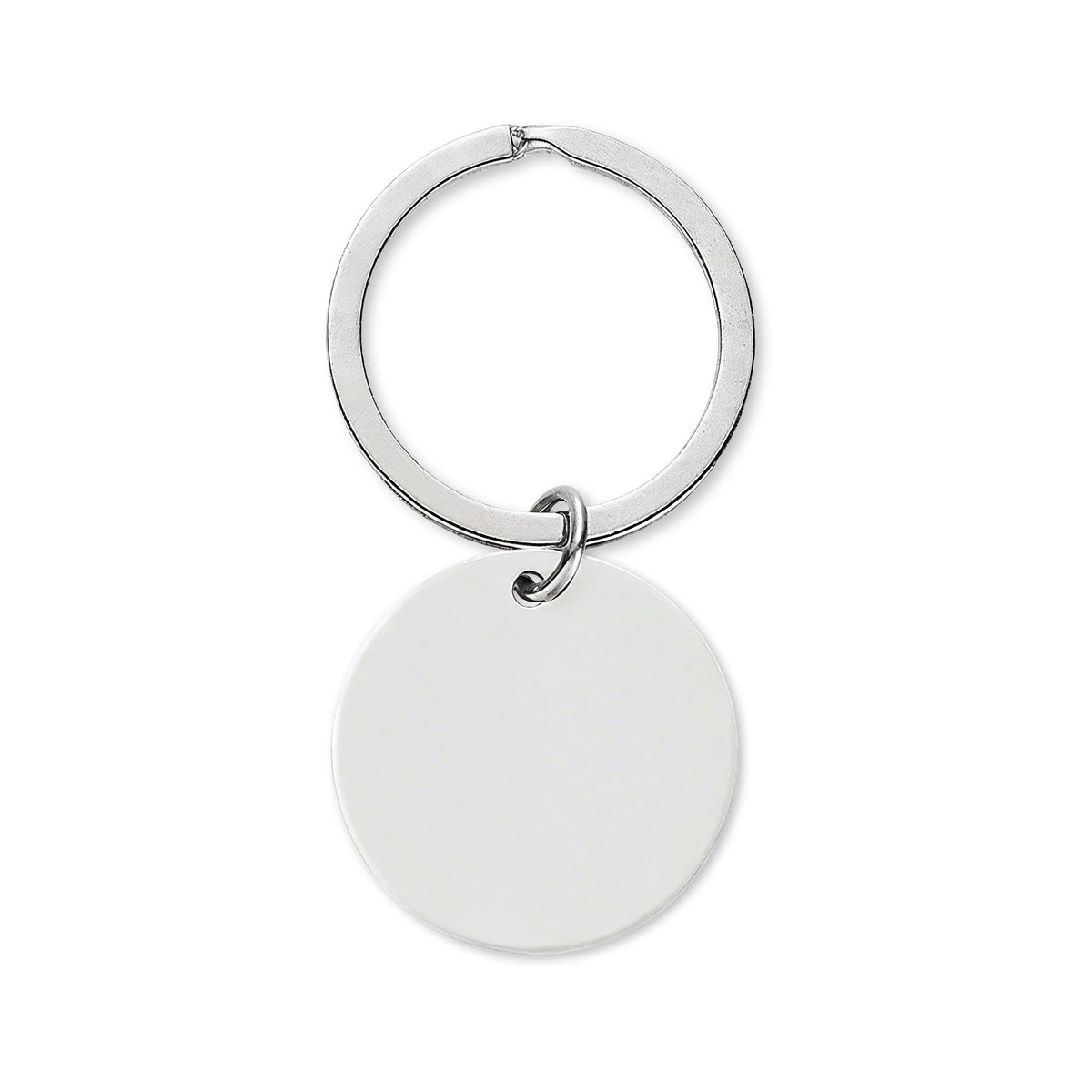 Stainless Steel Round Keychain (Engraving) Voices With Andreanet