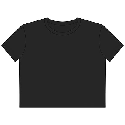 Women's Active Crop Tee Voices With Andreanet Metal podcast