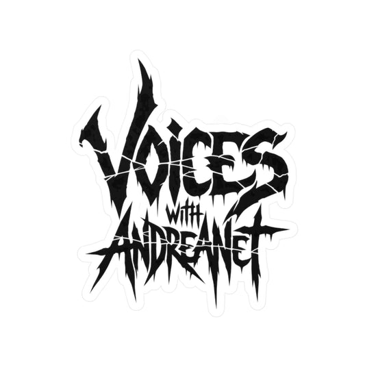 Vinyl Kiss-Cut Sticker Voices with Andreanet