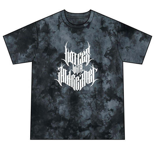 Crystal Tie-Dye Tee  'Voices With Andreanet' Metal Podcast Shirt