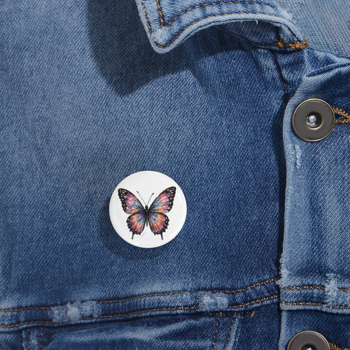 Round Pins butterfly