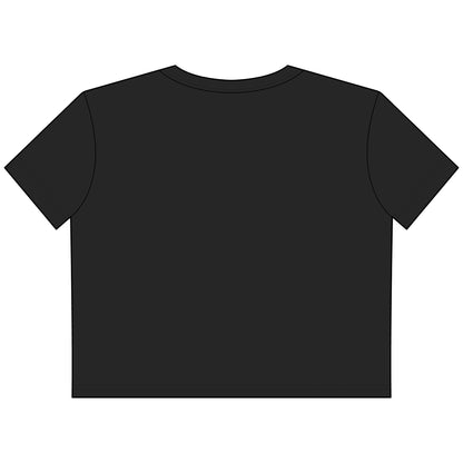 Women's Active Crop Tee Voices With Andreanet Metal podcast