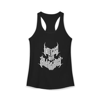 Women's Voices with Andreanet Metal Podcast Racerback Tank