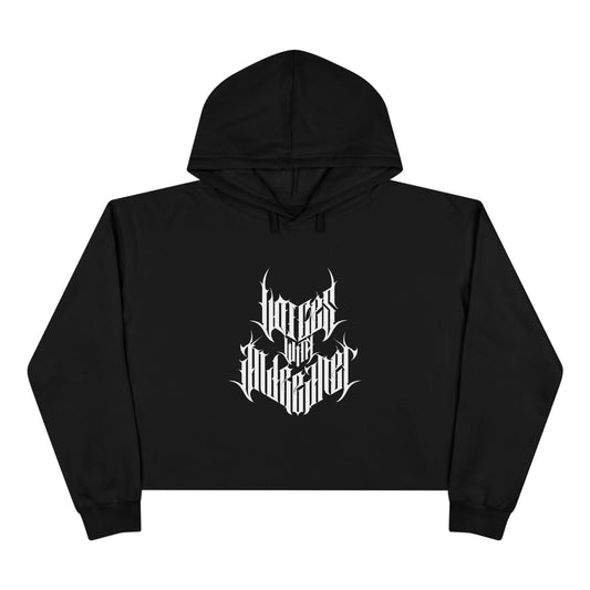 Crop Hoodie Voices with Andreanet Metal Podcast